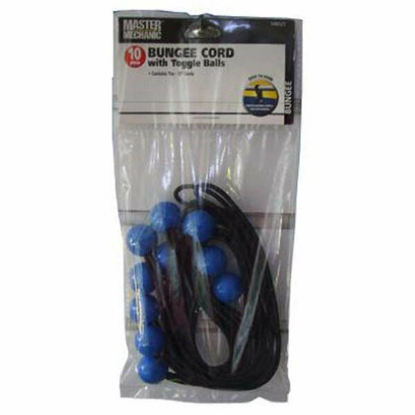 Trade Of Amta Bungee Cords with Toggle Balls, 10PK 548527